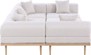 Laguna - 6 Piece 142" Outdoor Patio Modular Sectional