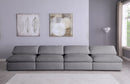 Serene - Modular Armless 4 Seat Sofa