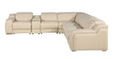1116 - Power Reclining Italian Leather Sectional