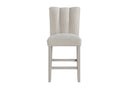 D2507 - 5 Piece Dining Room Set (Bar Table With Hidden Storage In The Base With 4 Bar Stools) - White