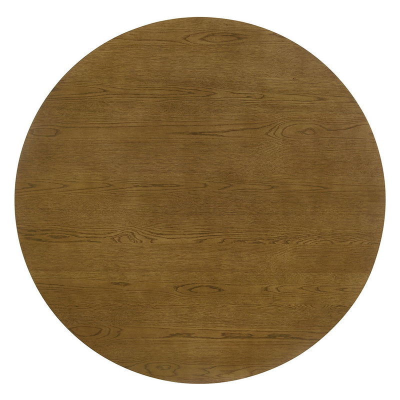 Hezrai - Round Dining Table - Walnut