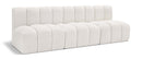 Arc - Boucle Fabric 3 Seats Modular Sofa