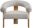 Winston - Accent Chair With Natural Legs