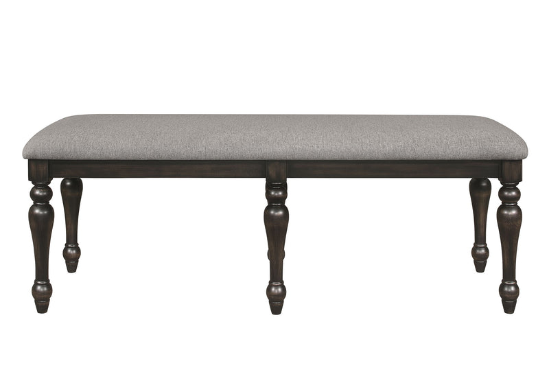 Hilara - Bench - Gray / Charcoal