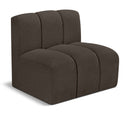 Arc - Boucle Fabric Straight Chair