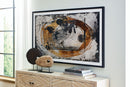 Clefting - Wall Art - Black / Caramel / Tan