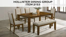 Hollister - Side Chair (Set of 2) - Gray / Dark Brown