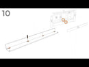 Oliah - Bookcase Storage Bed