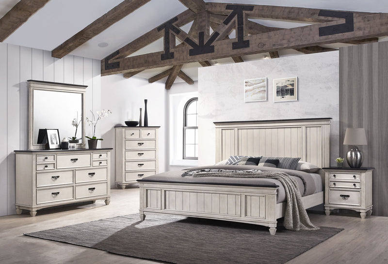 Sawyer - Accent Nightstand - Antique White