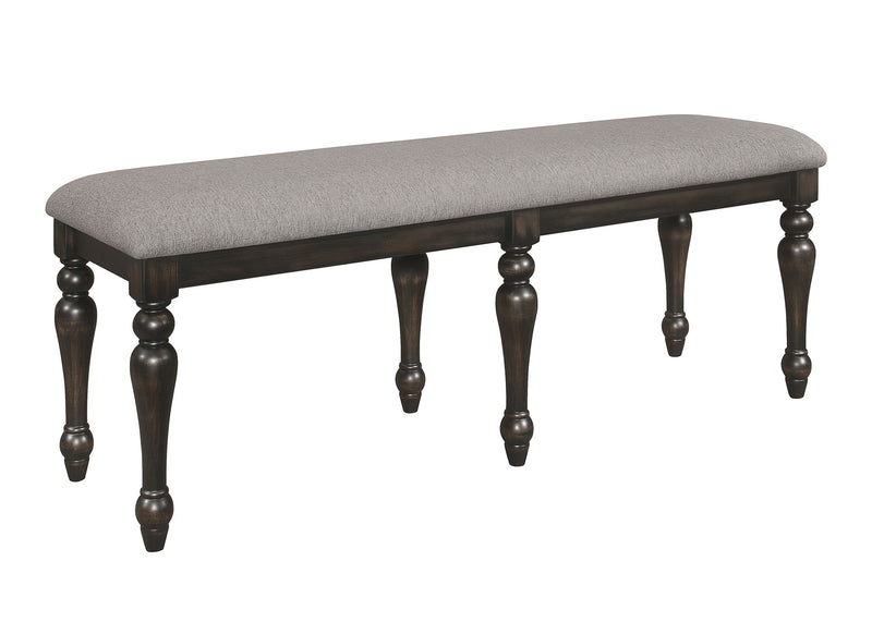 Hilara - Bench - Gray / Charcoal