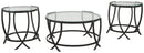 Tarrin - Occasional Table Set (Set of 3) - Black