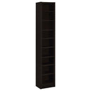 Eliam - 8-Shelf Bookcase - Cappuccino