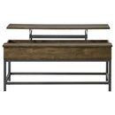 Byers - Engineered Wood Lift Top Coffee Table - Brown Oak